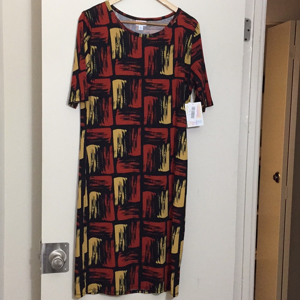LuLaRoe Julia Dress XL